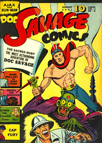 Doc Savage comics (August 1941)