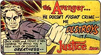 Jack Kirby and The Avenger