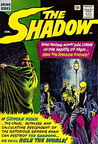 Archie's first "The Shadow" comic