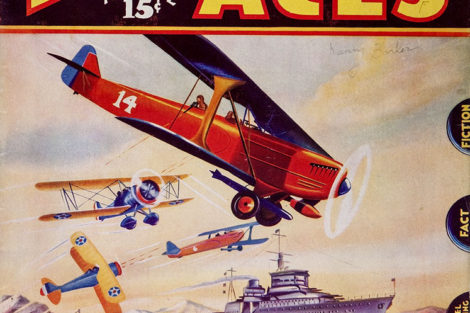 'Flying Aces' (April 1935)