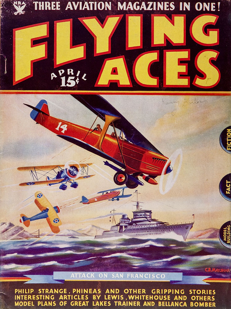 'Flying Aces' (April 1935)