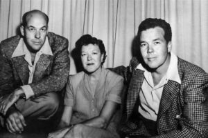 From left: John Coleman Burroughs, Joan Burroughs Pierce, and Hulbert Burroughs (courtesy of ERBzine.com)