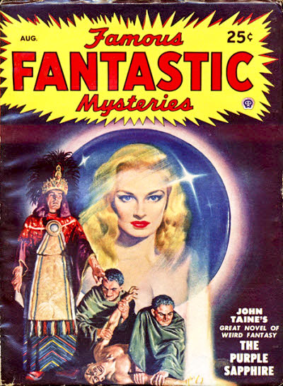 'Famous Fantastic Mysteries" (August 1948)