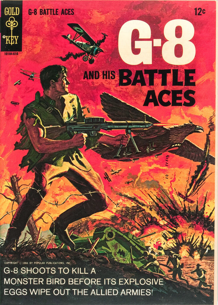 "G-8 and His Battle Aces" (Gold Key, 1966)