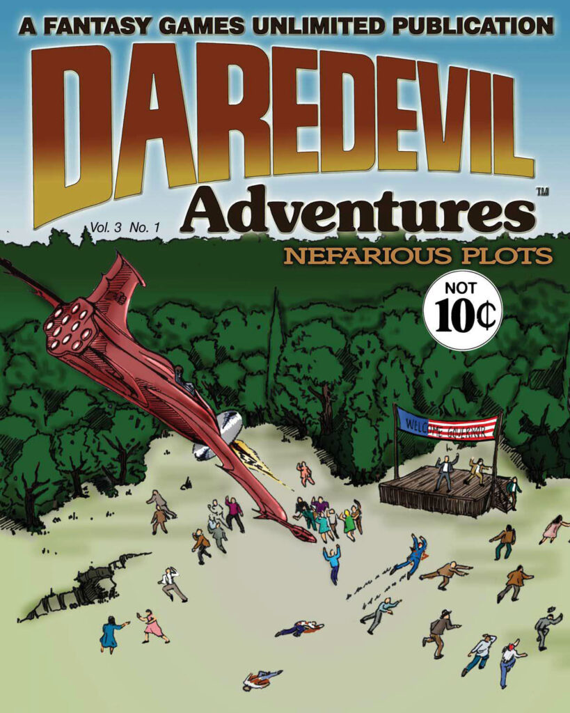"Daredevil Adventures Vol. 3 No. 1: Nefarious Plots"