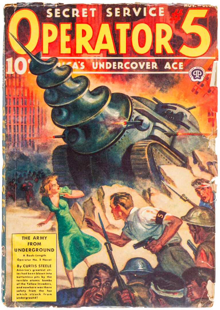 Operator #5, America’s Undercover Ace – The Pulp Super-Fan