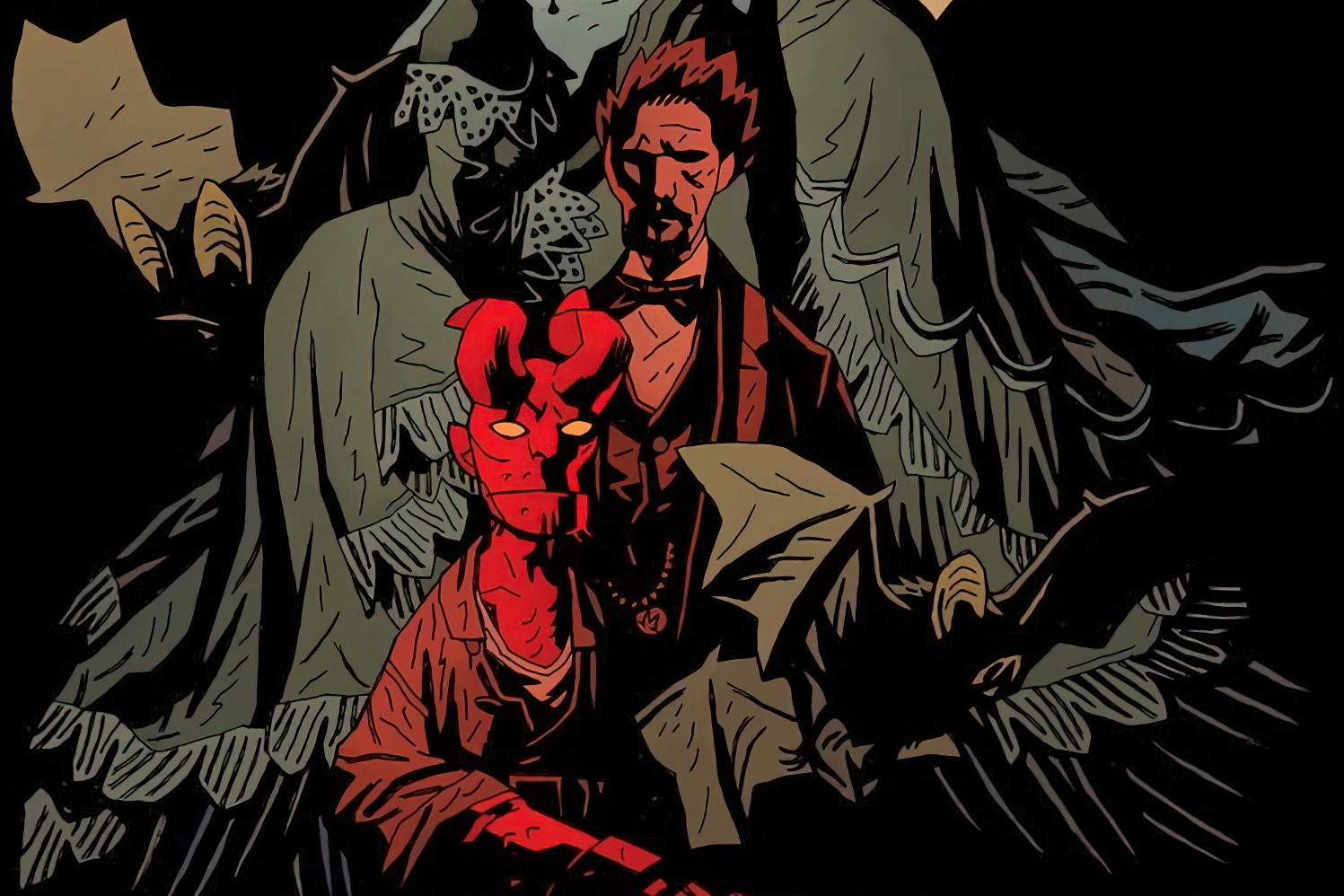 HELLBOY IN LOVE #5 concludes the gothic romance series