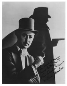 William Johnstone as The Shadow