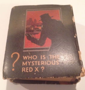 The question should be "What" is the Mysterious Red X?