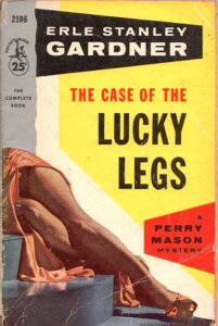 Book cover for "The Case of the Lucky Legs"