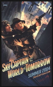 Poster for the movie, showing the flying robots.