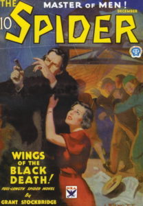 Cover for the December 1933 issue of "The Spider" magazine