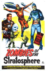 Zombies of the Stratosphere lobby card