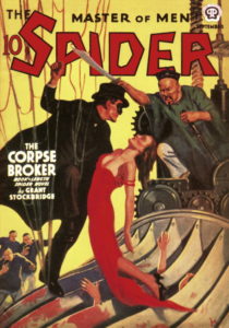 Cover of <em>The Spider</em> (September 1939; "The Corpse Broker")