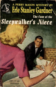 Book cover for The Case of the Sleepwalker's Niece.