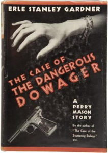 Book cover for the Case of the Dangerous Dowager.
