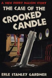  Book cover for The Case of the Crooked Candle.