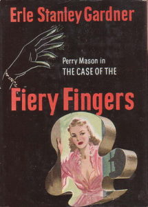  Book cover for the Case of the Fiery Finger