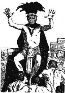 Xincan Indians worshipped Kent Allard as a great white god.