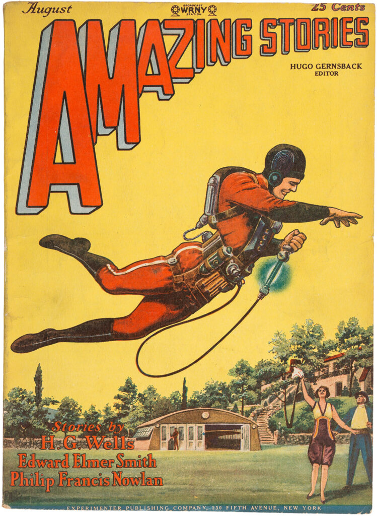 Buck Rogers was introduced in "Amazing Stories" (August 1928).