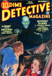 "Dime Detective Magazine" (Nov. 1, 1934)