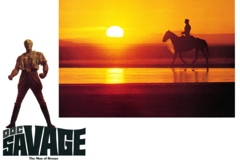 "Doc Savage: The Man of Bronze" lobby card