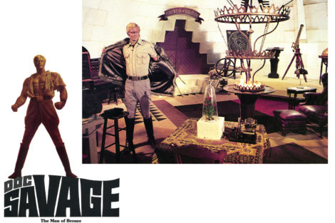 "Doc Savage: The Man of Bronze" lobby card