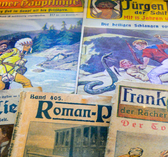 Germany &mdash; and the rest of Europe &mdash; had a burgeoning “pulp fiction” industry during the early 20th century.