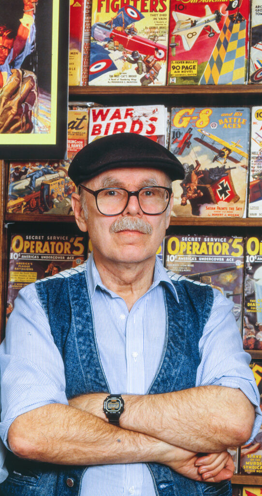 Frank M. Robinson took the initiative and sold his vast pulp collection in 2010 via auction.