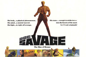 "Doc Savage: The Man of Bronze" movie poster