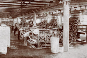 Munsey's presses around the turn of the century
