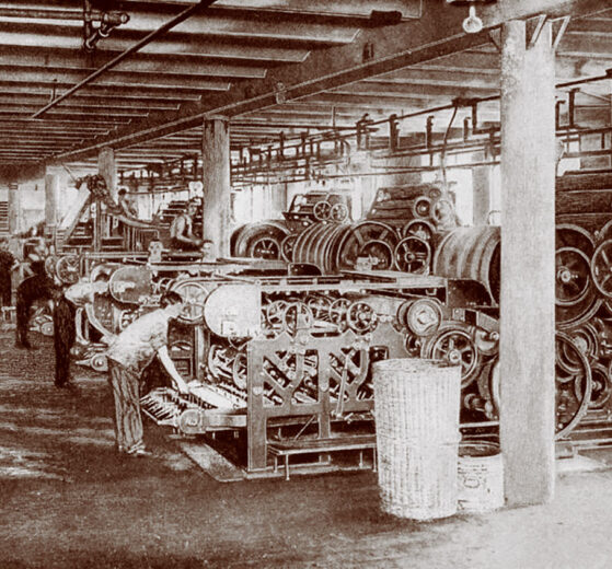 Munsey's presses around the turn of the century