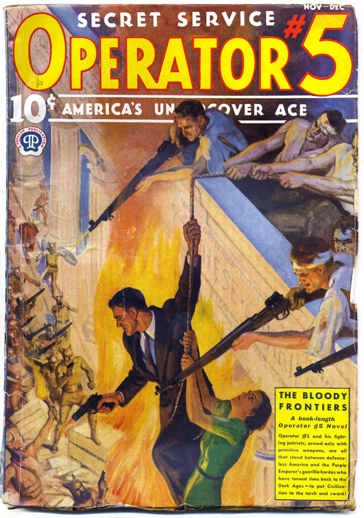 Operator #5 battled the Purple Empire in an epic pulp series.