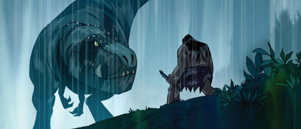 Animator Genndy Tartakovsky’s <em>Primal</em> series pays homage to Robert E. Howard in the names of its protagonists: Spear and Fang.
