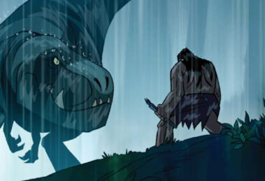 Animator Genndy Tartakovsky’s Primal series pays homage to Robert E. Howard in the names of its protagonists: Spear and Fang.