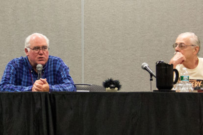 This panel included (from left) Dr. Garyn Roberts, Ed Hulse, and Walker Martin.