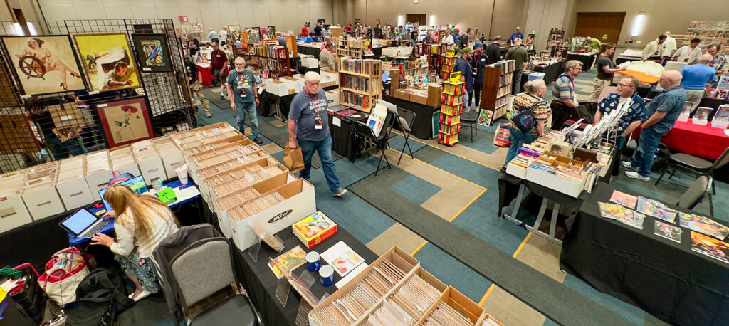 PulpFest 2025 dealers' room