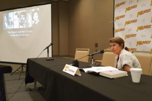 Laurie Powers discusses "The Queen and Her Court: Great Women Pulp Editors of the Pulp Magazines."