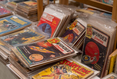 Science-fiction pulps at PulpFest 50
