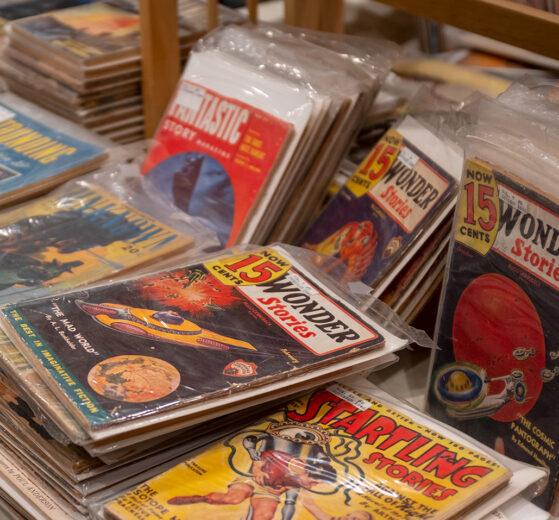 Science-fiction pulps at PulpFest 50