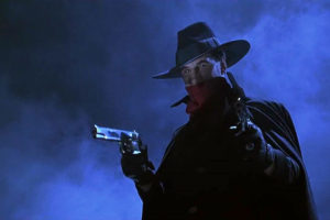 Alec Baldwin as "The Shadow" in the 1992 movie