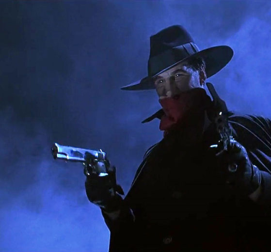 Alec Baldwin as "The Shadow" in the 1992 movie
