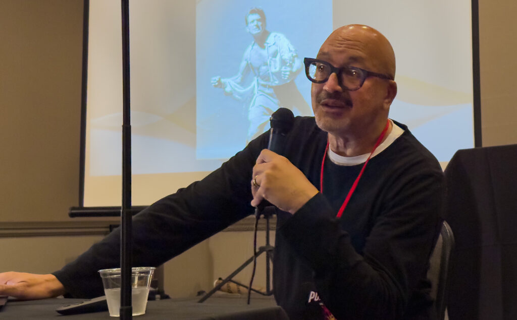 Michael Stradford talks about Doc Savage model Steve Holland