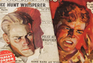 The first issues of "The Whisperer" (October 1936) and "The Skipper" (December 1936)