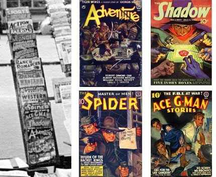 Newsstand pulps, then and now