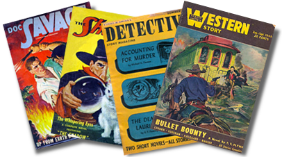 The final issues of Street & Smith's pulp magazines