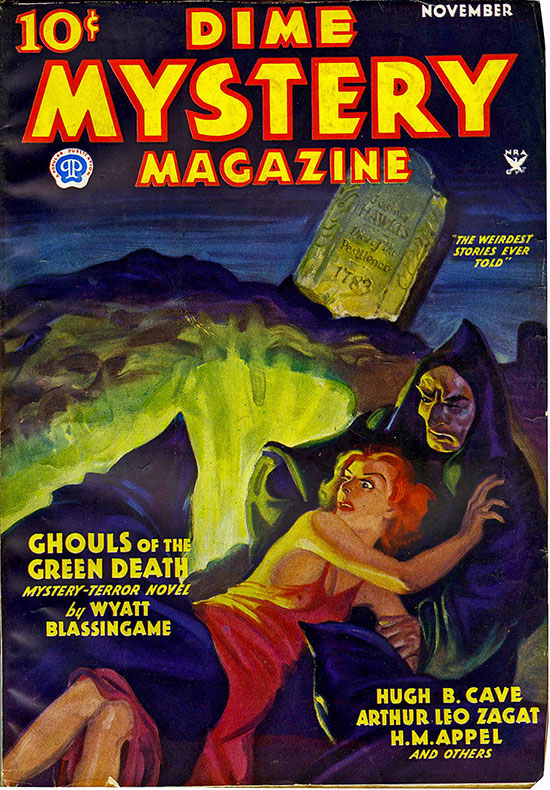 Dime Mystery Magazine (November 1934)