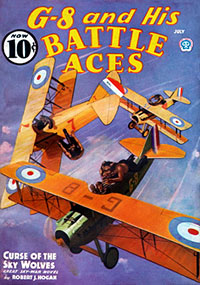 G-8 and His Battle Aces (July 1936)