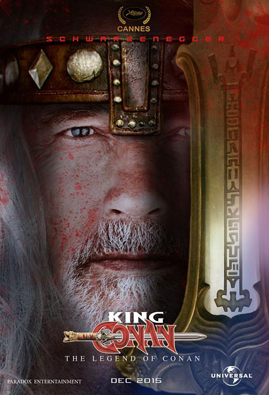 "King Conan: The Legend of Conan" poster