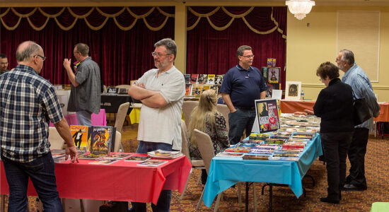 There was plenty of time to talk pulps and check out vendors' tables at Pulp AdventureCon 2016.